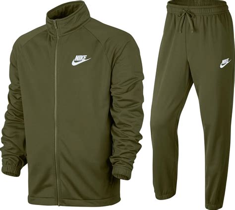 nike trainingspak groen heren